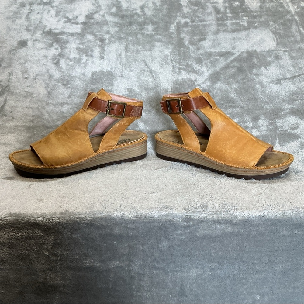 Naot Verbena Cutout Gladiator Sandals Womens 36 dune nubuck brown Boho - Picture 12 of 12